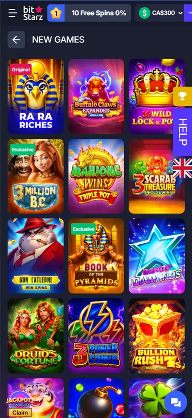 BitStarz Casino mobile gameplay